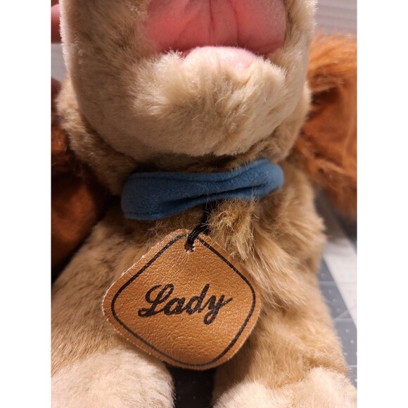 Disney Lady and the Tramp Plush Stuffed Animal Puppy Dog - Picture 2 of 7